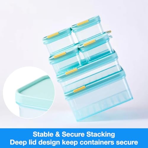 LocknLock 1.65L Airtight Freezer Containers - BPA Free, Stackable