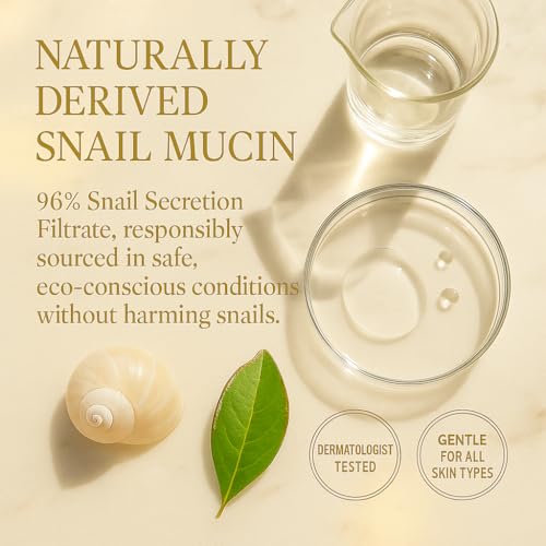 Neatique 96% Snail Mucin Power Essence - 120ml Hydrating Face Serum