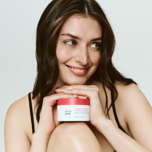 good.clean.goop The Body Smoother Cream - Hydrating Moisturizer for Dry Skin with Ceramides & Avocado Oil | 4 oz