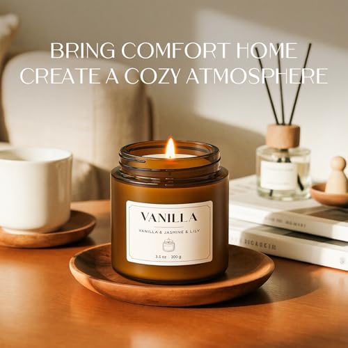 NORVENCE Premium Scented Candle Gift Set - Stress Relief & Relaxation