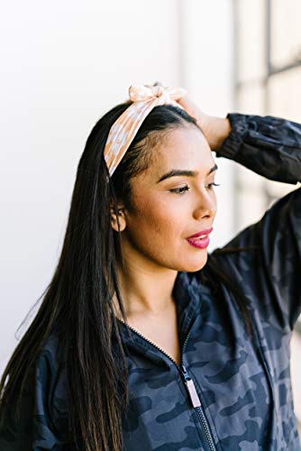 Blossom Maven Thread 4-Inch Wide Workout Headbands for Women 2-Pack