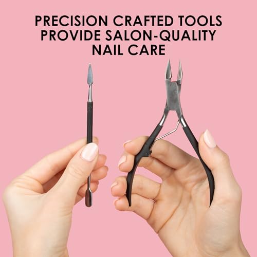 JAPONESQUE Soft Touch Toenail Clipper & Cuticle Pusher Manicure Set
