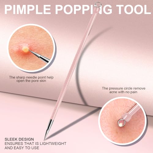 Teenitor 2-in-1 Blackhead Extractor Tool Kit for Clear Skin