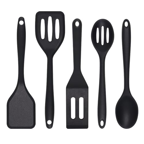Eolilim Mini Silicone Spatula Set - 5PCS Kitchen Utensils