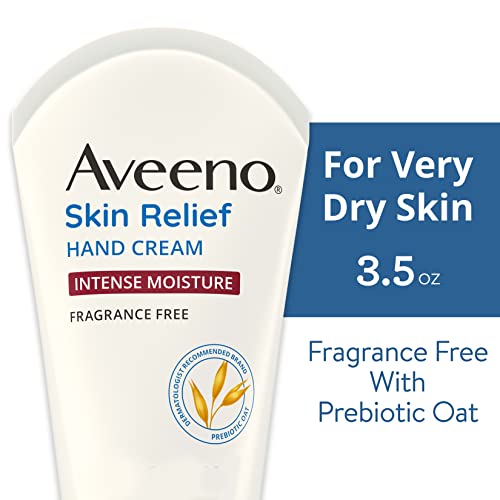 Aveeno Skin Relief Intense Moisture Hand Cream 3.5 oz - Fragrance-Free