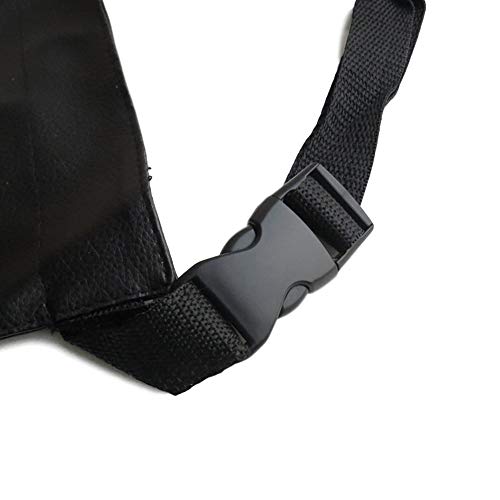 SteelFever Professional Makeup Brush Bag with 22 Pockets & Adjustable Belt