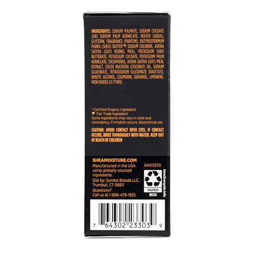 SheaMoisture African Black Soap Bar for Troubled Skin, 8 oz (2 Pack)