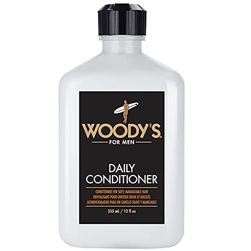 Woody's Daily Hair Conditioner for Men - 12 fl oz Hydrating Formula