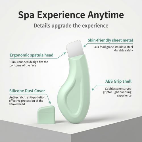 Sookga Stainless Steel Blackhead Remover Tool with Silicone Cover