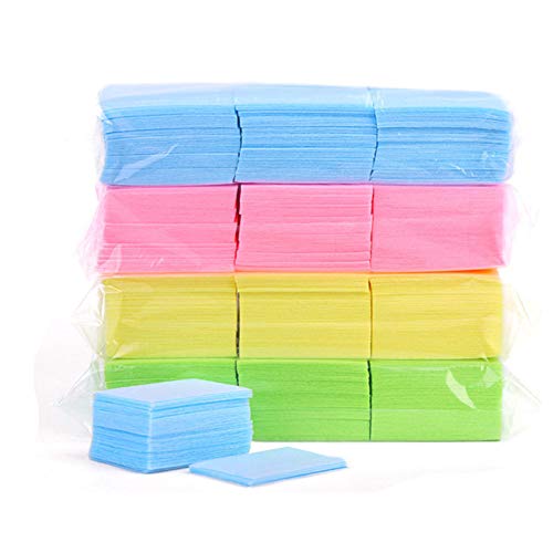 EORTA 1200 Pcs Disposable Nail Wipes - Lint Free Cotton Pads