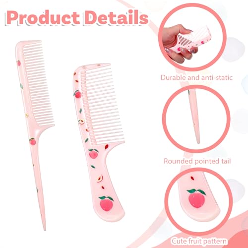 8-Piece Toddler Hair Comb Set - Gentle Baby Grooming Combs
