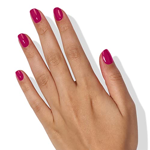 LONDONTOWN UV Gel Nail Polish - Glossy Sangria Purple, Vegan & Non-Toxic