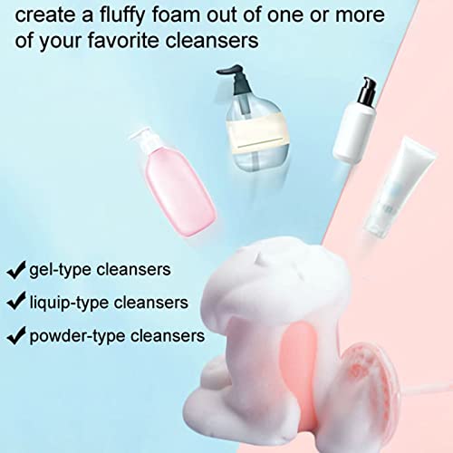 Facial Cleansing Foam Maker 2 Pack - Deep Clean & Save Face Wash