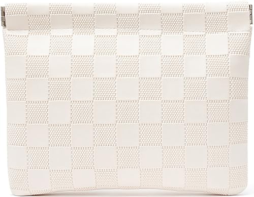 Leather Pocket Cosmetic Bag - Waterproof Makeup Organizer for Women