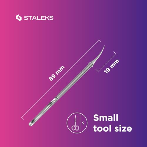 Staleks Pro Expert 11 Left-Handed Cuticle Scissors S - Stainless Steel