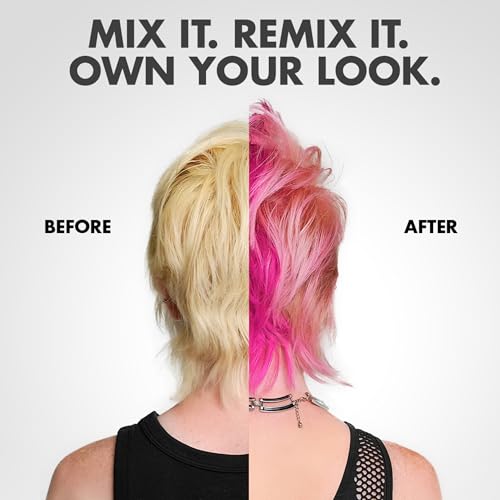 Got2B Color Remix Semi-Permanent Hair Color - Shocking Pink, 2.2 Fl Oz