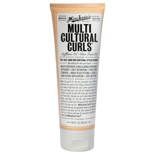 Miss Jessie's Multi Cultural Curls Unisex Curl Cream 8.5 oz - Frizz Control & Manageability