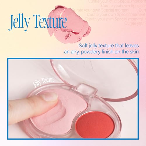 fwee Mellow Dual Blush CR02 Baby Smile 0.25oz - Longwear Jelly Texture