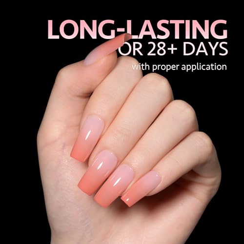 GAOY Medium Stiletto Soft Gel Nail Tips - 240Pcs, 12 Sizes