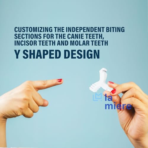 LA MIERE Y-Shaped Silicone Aligner Chewies - 5 Pieces