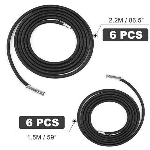 Zero Gravity Chair Replacement Cords - 12-Piece Elastic Kit