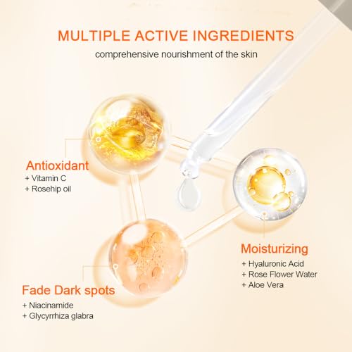 Neutriherbs Vitamin C Serum with Hyaluronic Acid for Brightening & Firming