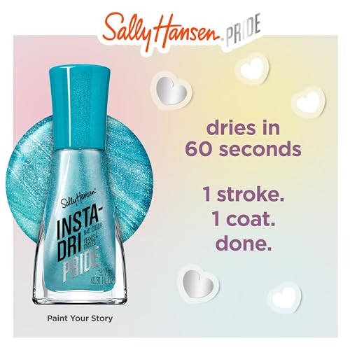 Sally Hansen Insta-Dri Pride Nail Polish Set - Pansexual Trio 3-Pack