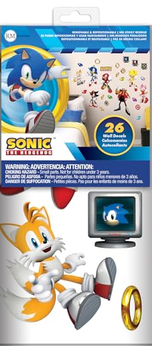 Sonic the Hedgehog Wall Decals - Peel and Stick Characters Set