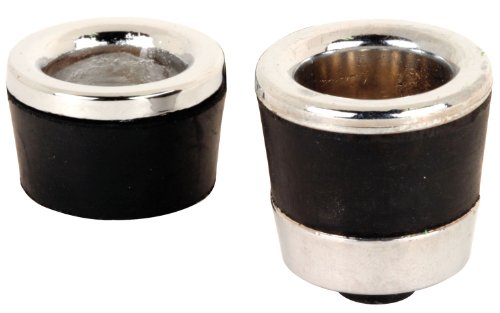 Frameless Shower Door Finger Pulls - Chrome Finish, Single Pack