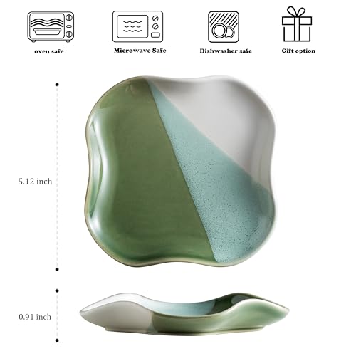 Ceramic Spoon Rest for Kitchen - Heat-Resistant Utensil Holder
