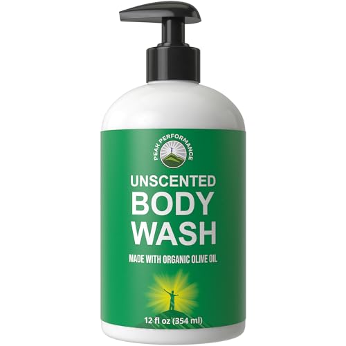 Organic Unscented Body Wash for Sensitive Skin - Vegan & Chemical-Free