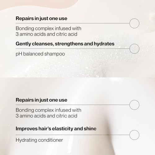 Suave Bonding Infusion Shampoo and Conditioner Set for Damaged Hair