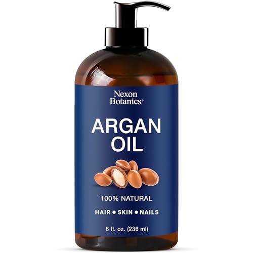 Nexon Botanics Argan Oil 8 fl oz - Organic Hair & Facial Oil