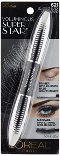 L'Oreal Paris Voluminous Superstar Mascara - Washable Black 0.41oz