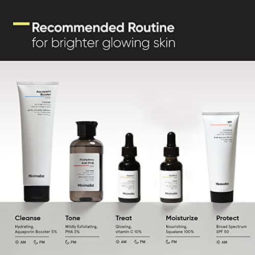 Minimalist Squalane Oil - Lightweight Moisturizer for Face, Hair & Skin | 1 Fl Oz