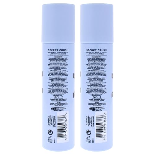 Secret Crush Perfume Mist by So...? 4.7oz Pack of 2 - Floral & Fruity