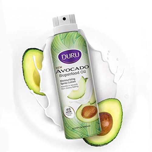 Duru Coconut & Avocado Moisturizing Spray Lotion - 48-Hour Hydration