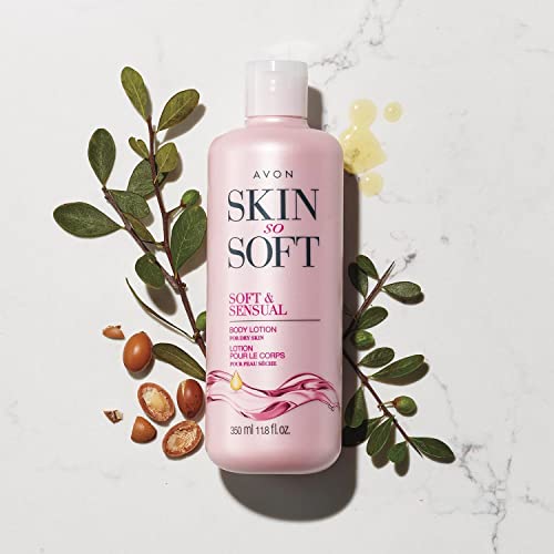 AVON Skin So Soft Soft & Sensual Body Lotion with Argan Oil - 11.8 oz