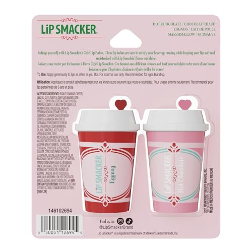 Lip Smacker Holiday Café Lip Balm Trio - Festive Flavor Set