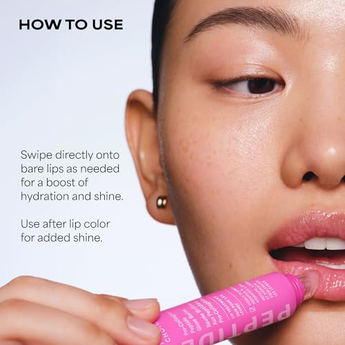 Paula's Choice Pro-Collagen Peptide Gloss Lip Balm, Hydrates & Smooths Lips, Sheer & Glossy Finish for Fuller Lips, Sheer Tint, Non-Sticky, Cruelty-Free
