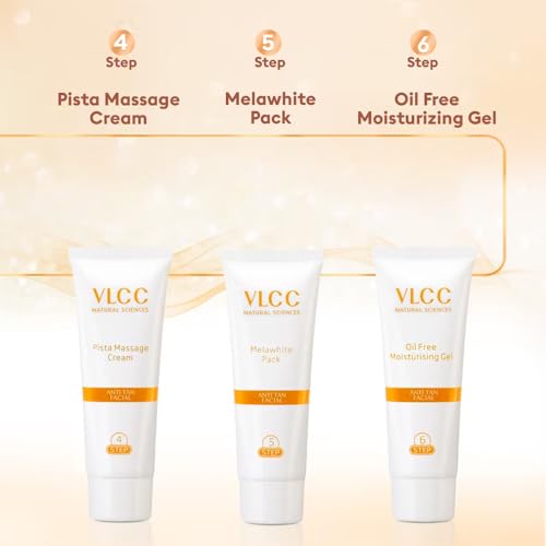 VLCC Anti Tan Facial Kit - Exfoliating Skin Treatment (60g)