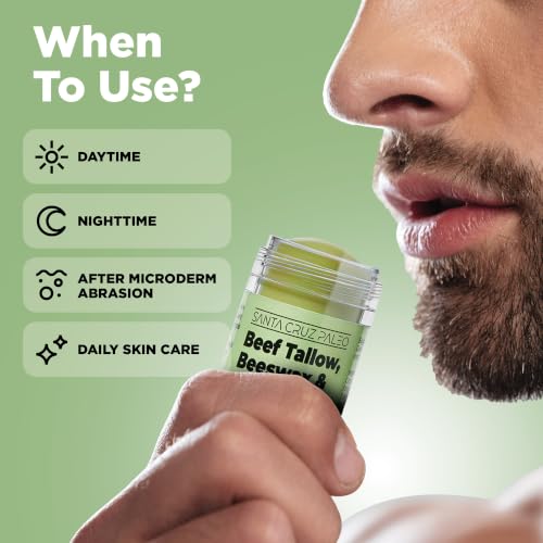 Santa Cruz Paleo Beef Tallow Matcha Moisturizing Balm Stick