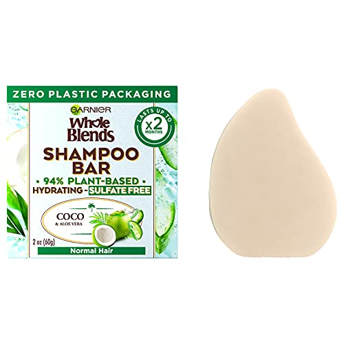 Garnier Whole Blends Hydrating Shampoo Bar - Coco & Aloe Vera, 2 Oz