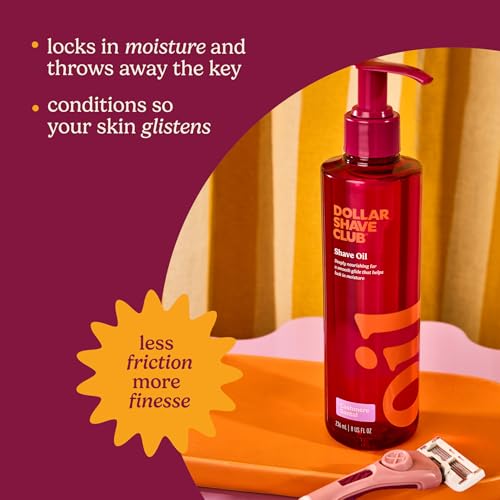 Dollar Shave Club Women's Shave Oil 8oz (2 Pack) - Cashmere Santal