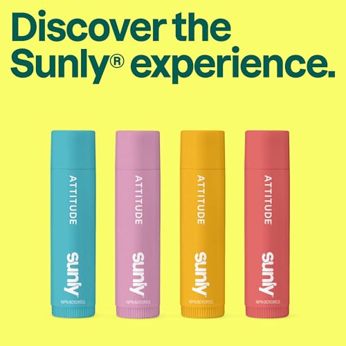 ATTITUDE SPF 15 Lip Balm Duo - Vegan Coconut Flavor, EWG Verified