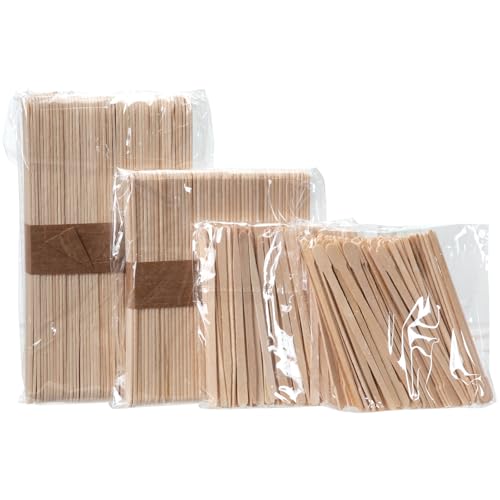 ForPro 300ct Premium Wood Sticks Kit for Hair Removal & Crafts