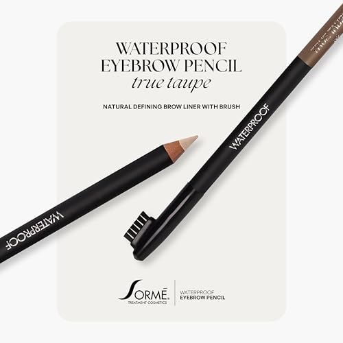 SORMÉ Waterproof Eyebrow Pencil in Soft Blonde - Dual Purpose Makeup