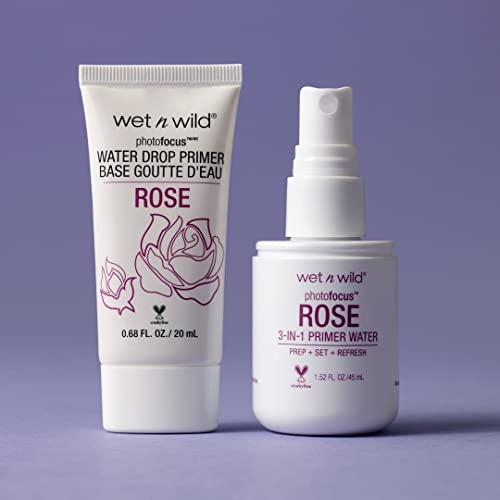 Wet n Wild Photo Focus Primer Water - Rose Addiction, 1.52 oz