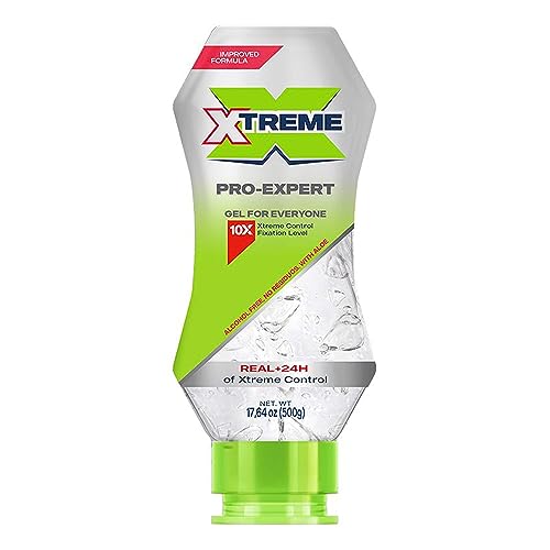 Xtreme Pro-Expert Hair Gel 17.63 Oz - Alcohol Free, 3 Pack