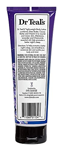 Dr Teal's Lavender Foaming Bath & Melatonin Lotion Gift Set